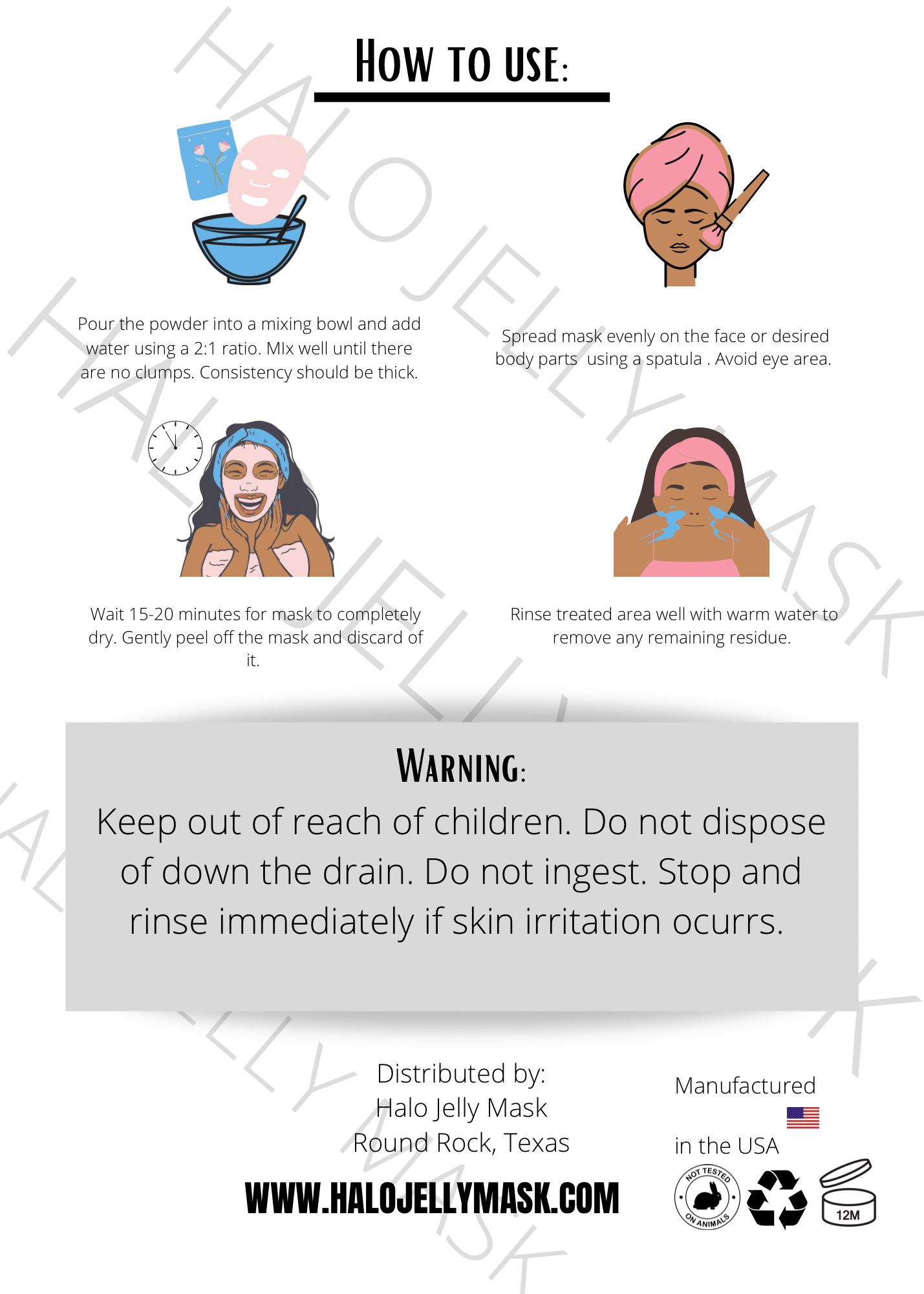 Mermaid Tears Jelly Mask