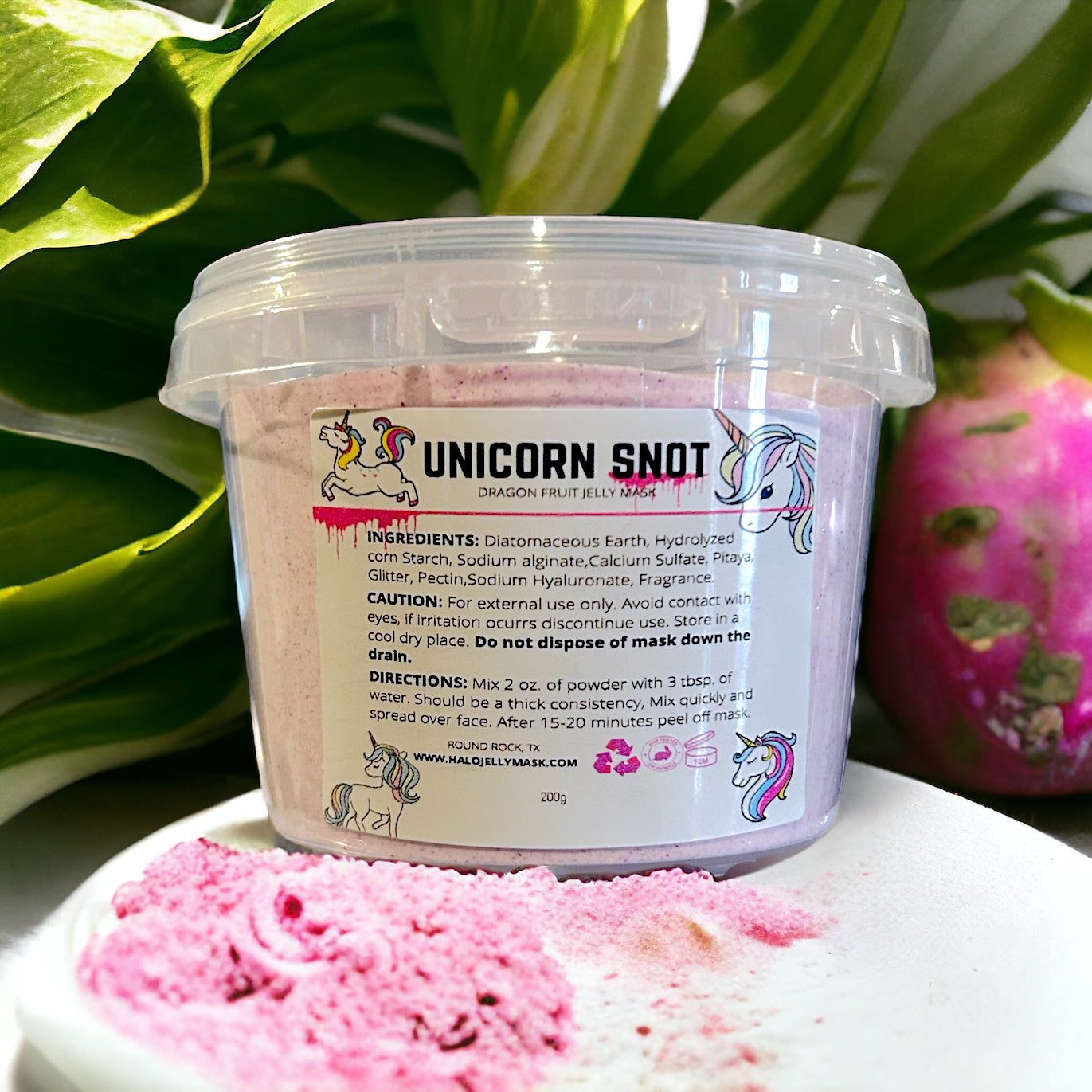 Unicorn Snot Jelly Mask