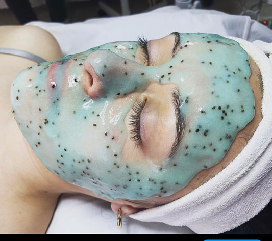 Fuzzy Kiwi Jelly Mask